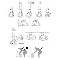 Тележка грузовая складная Stanley SXWT-FT501 - №5