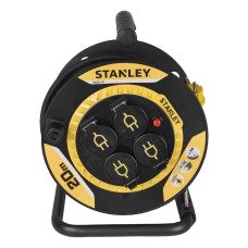 Подовжувач на котушці Stanley 20 м, 4 розетки, IP44 Stanley SXCR-111 - №3