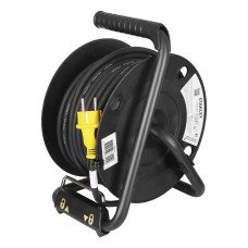 Подовжувач на котушці Stanley 20 м, 4 розетки, IP44 Stanley SXCR-111 - №4