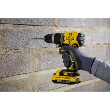 Дриль-шурупокрут ударний акумуляторний безщітковий  Stanley FatMax SFMCD721D2K - №2
