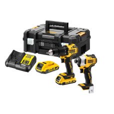 Набор из двух инструментов бесщеточных DeWALT DCK2062D2T - №1