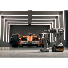 Набор из двух инструментов аккумуляторных бесщеточных McLaren F1 TEAM LIMITED EDITION DeWALT DCK200MM2T - №8
