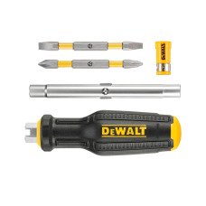 Отвертка - набор "FULL FIT 6 Way" с двумя сменными битами DeWALT DWHT66569-0 - №4