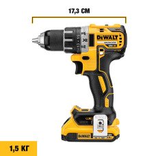 Дрель-шуруповерт аккумуляторная бесщёточная  DeWALT DCD791NT - №3