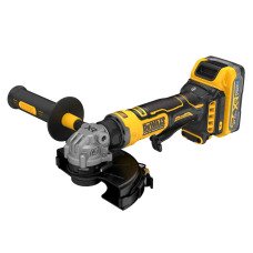 Шліфмашина кутова - болгарка акумуляторна безщіткова DeWALT DCG404S2T - №3