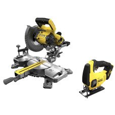 Пила торцовочная аккумуляторная  Stanley FatMax SFMCS701M1+SFMCS600B - №1