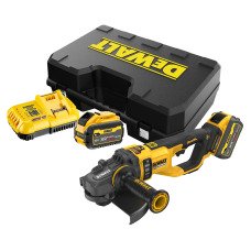 Шліфмашина кутова - болгарка акумуляторна безщіткова DeWALT DCG460X2 - №5