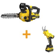 Пила цепная аккумуляторная Stanley FatMax SFMCCS630M1+SFMCPP32M1 - №1