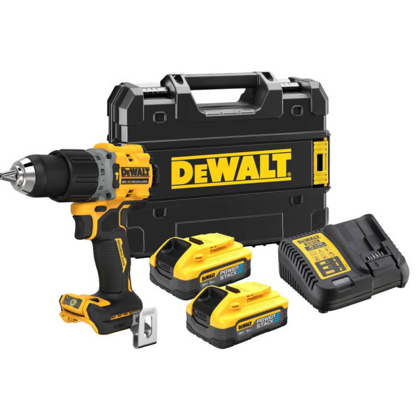 Дрель-шуруповёрт аккумуляторная бесщёточная ударная DeWALT DCD805H2T TYPE 2