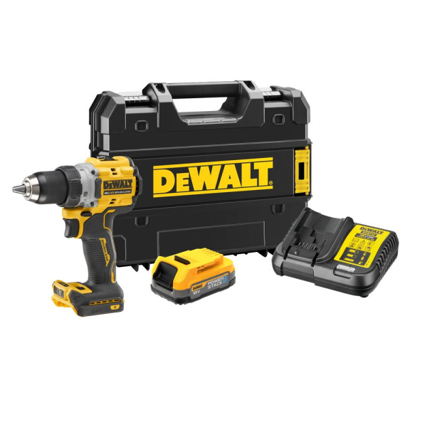 Дриль-шуруповерт акумуляторний безщітковий DeWALT DCD800E1T TYPE 1