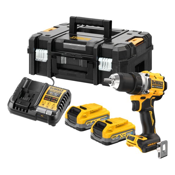 Дрель-шуруповёрт аккумуляторная бесщёточная DeWALT DCD800S2T TYPE 2