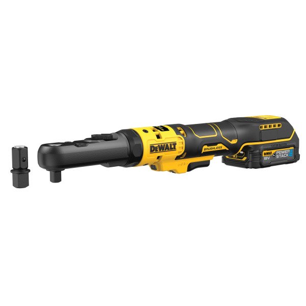 Гайковерт угловой - трещётка аккумуляторный бесщёточный DeWALT DCF510E2G TYPE 1