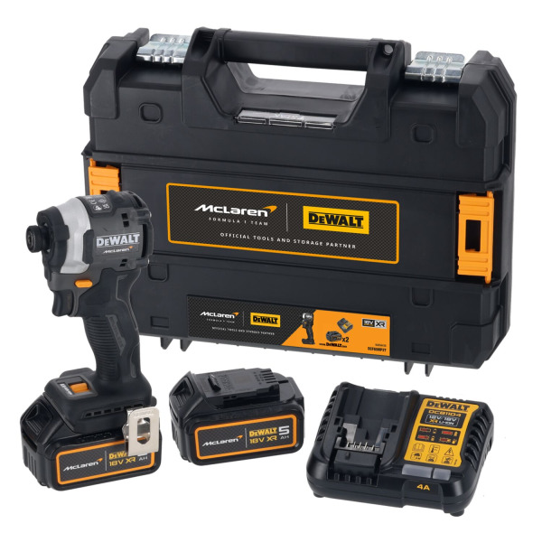 Шурупокрут ударний McLaren F1 TEAM LIMITED EDITION DeWALT DCF85MP2T TYPE 1