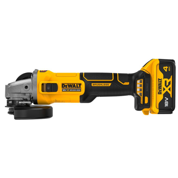 Шлифмашина угловая - болгарка аккумуляторная бесщёточная DeWALT DCG407M1T TYPE 1