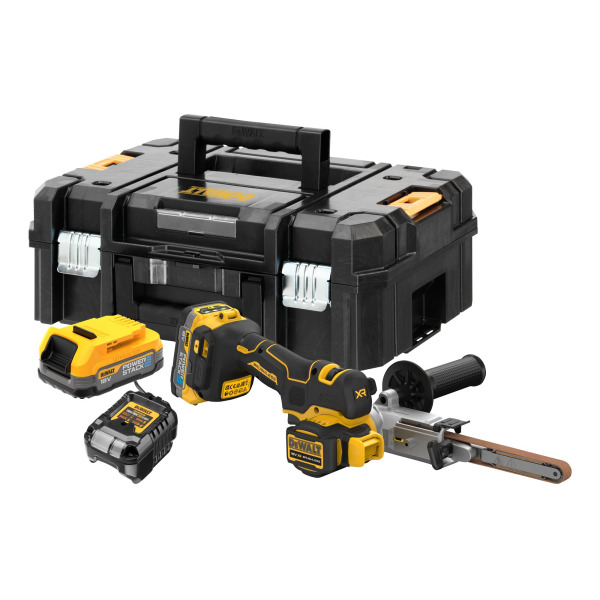 Напилок стрічковий акумуляторний безщітковий DeWALT DCM200E2T TYPE 1