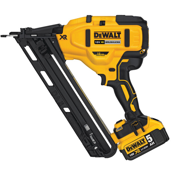 Пістолет цвяхозабивний акумуляторний безщітковий DeWALT DCN650 TYPE 1