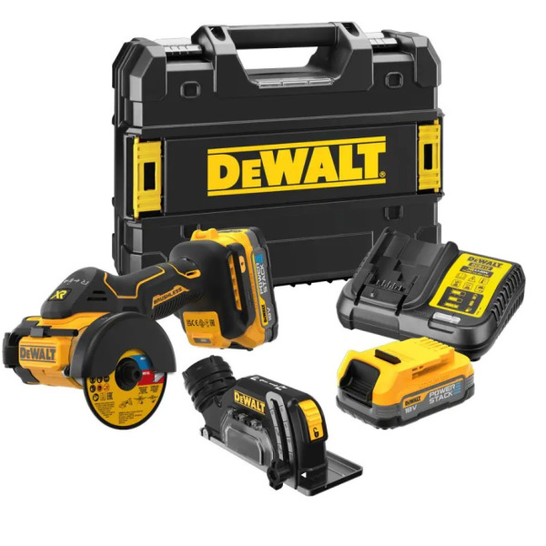 Пила дисковая универсальная аккумуляторная бесщёточная DeWALT DCS438E2T TYPE 1