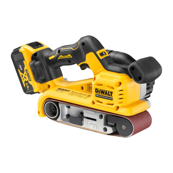 Шлифмашина ленточная аккумуляторная бесщёточная DeWALT DCW220P2 TYPE 1
